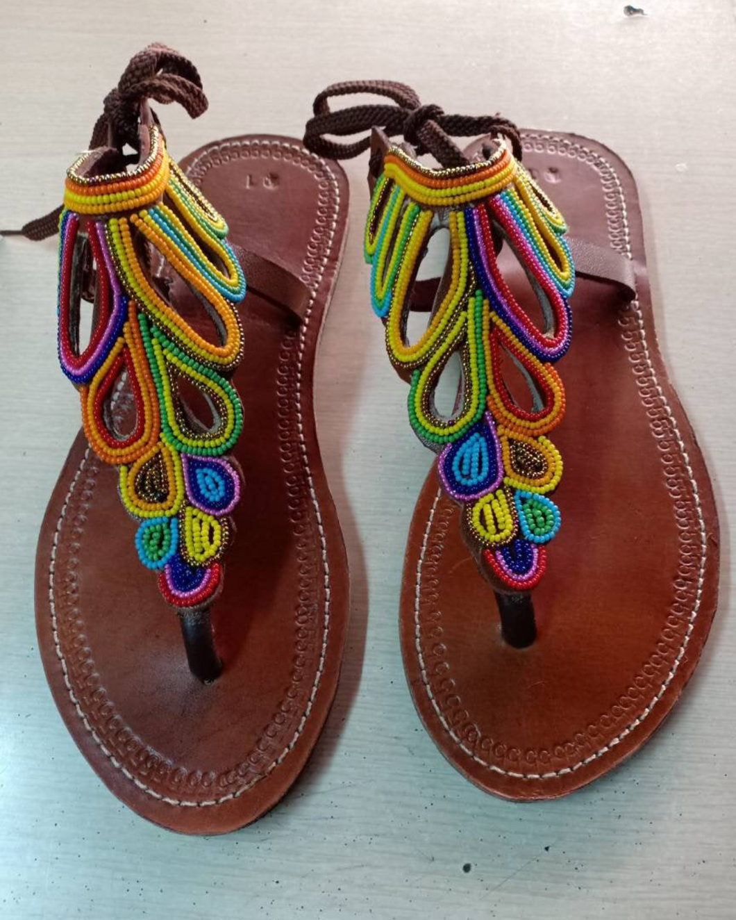 Beaded Sandals